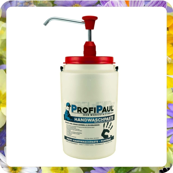 Profi Hand washing Paste 3kg Container with Soap dispenser